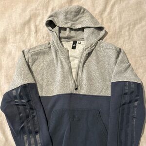 Adidas half zip workout hoodie - XL